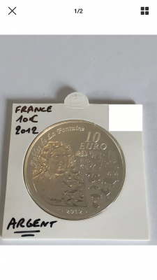 Argent 10€