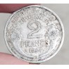 2 Francs 1945 B 1945B MORLON Alu