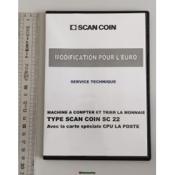 Scancoin Mini Kit scan coin EURO jetons de réglage (5 pièces : A, B, C, D, E) €
