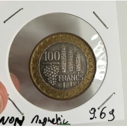 Essai 100 francs grand module, bazor 1950 Bimétallique argent