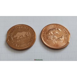 fauté lot 2 médailles américaines US clipée erreur USA error rognage