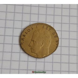 fauté erreur de flan 25 pesetas Espagne sur flan de 1 peseta error PTAS