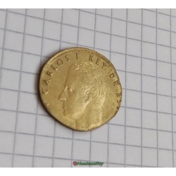 fauté erreur de flan 25 pesetas Espagne sur flan de 1 peseta error PTAS