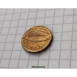 fauté : mauvais flan 1 penny Irlande erreur error