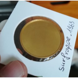 surfrappe fauté essai 5 DM Mark 1969 uniface Allemagne