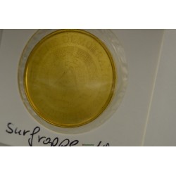 surfrappe fauté essai 5 DM Mark 1969 uniface Allemagne