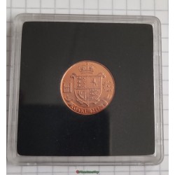 Essai EURO 2 cent € Angleterre essai de frappe monétaire