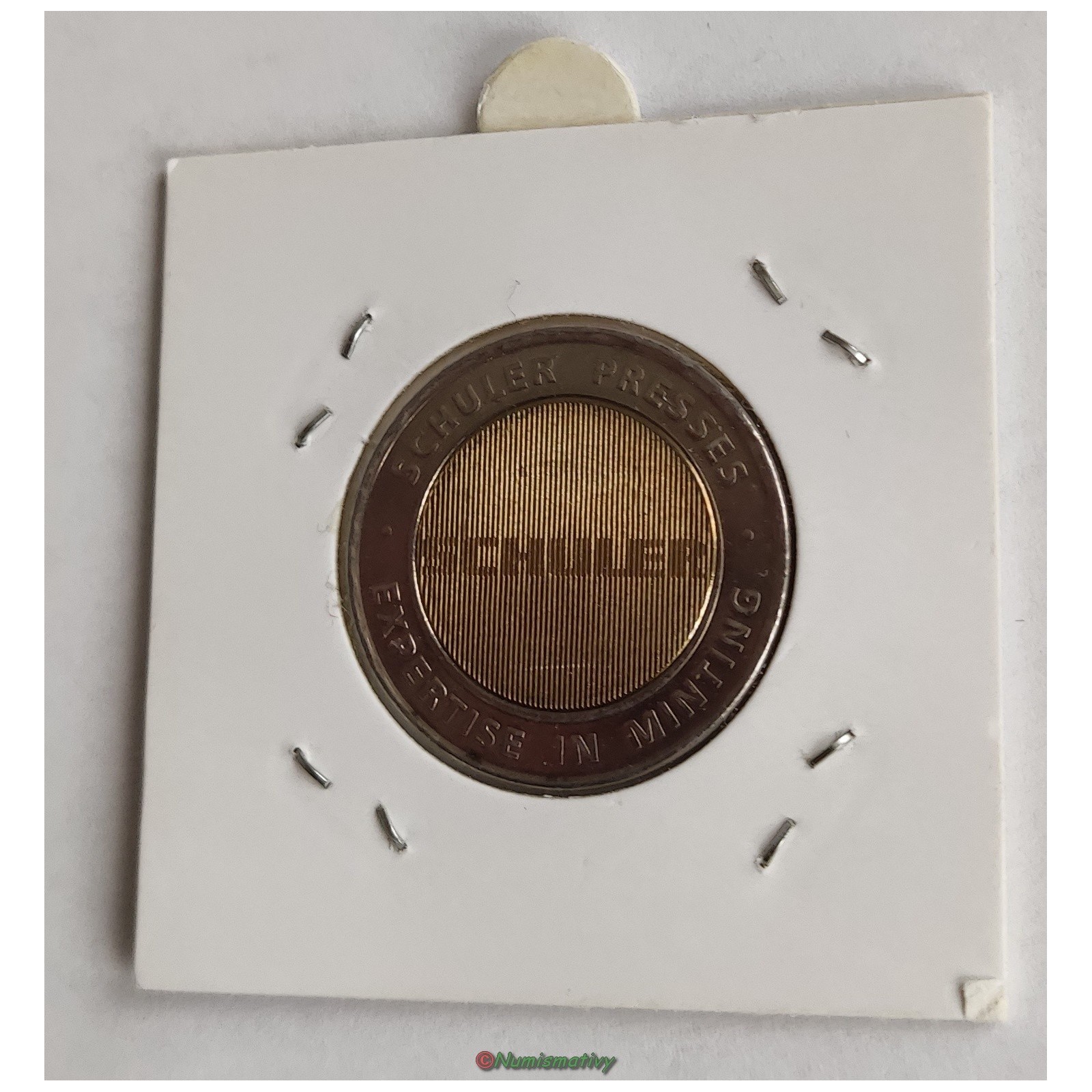 Schuler holographique au module de 2 EURO 1997 €