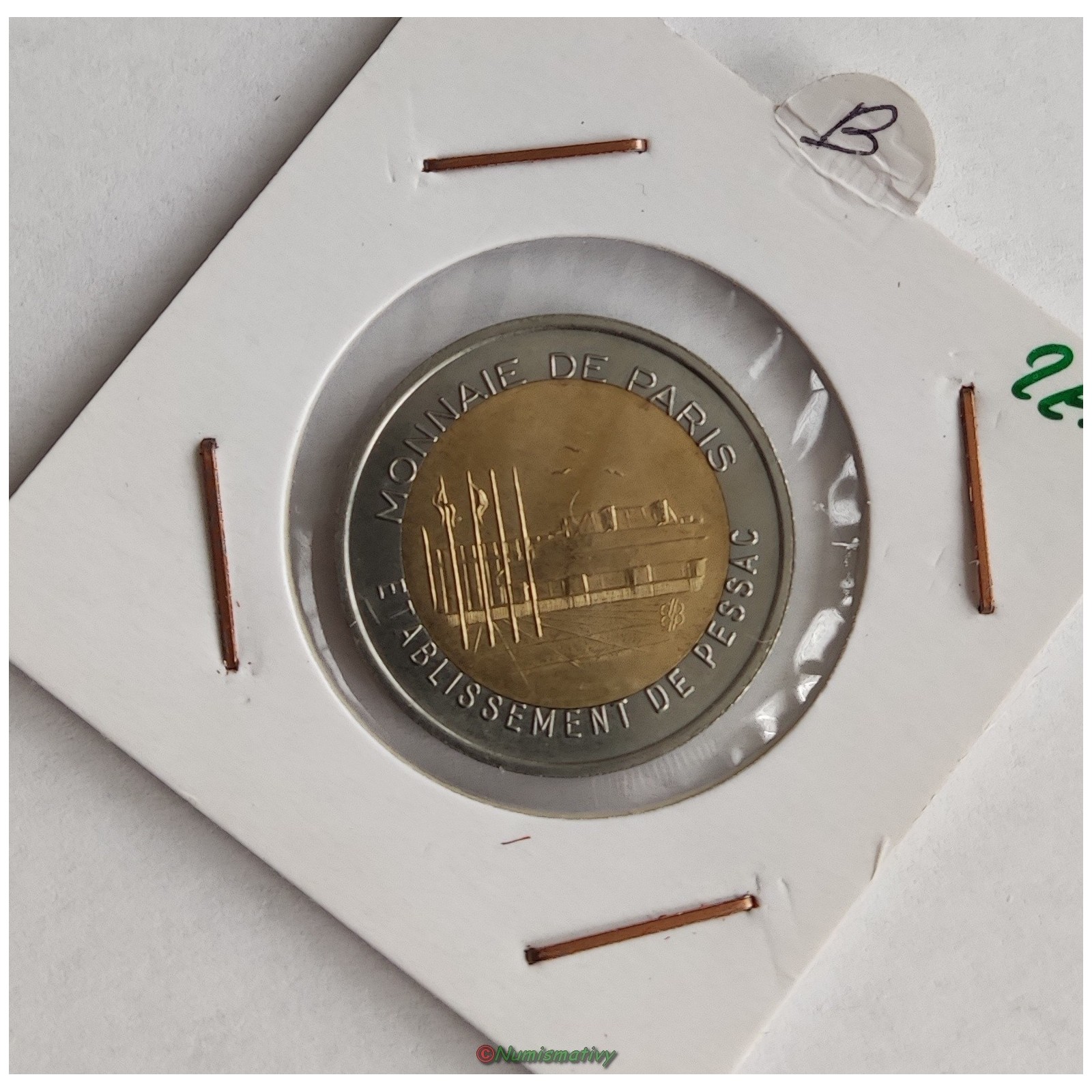 essai 2 EURO pessac essai de frappe monétaire €