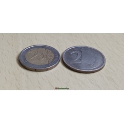 2 EURO training token Monométallique ESSAI pessac €