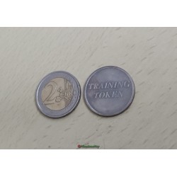 2 EURO training token Monométallique ESSAI pessac €