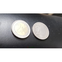 2 EURO training token Monométallique ESSAI pessac €