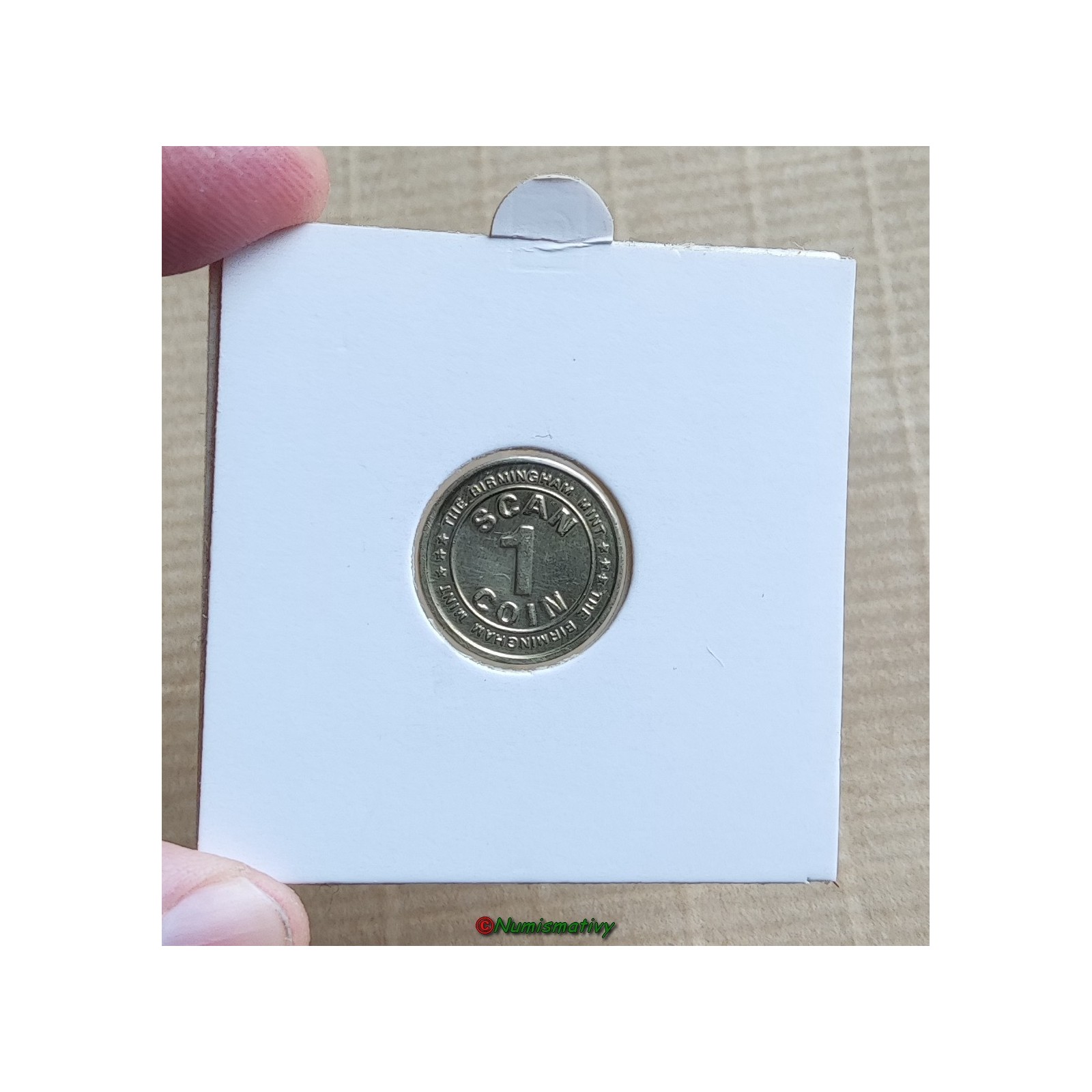 scancoin 1 scan coin Birmingham EURO €