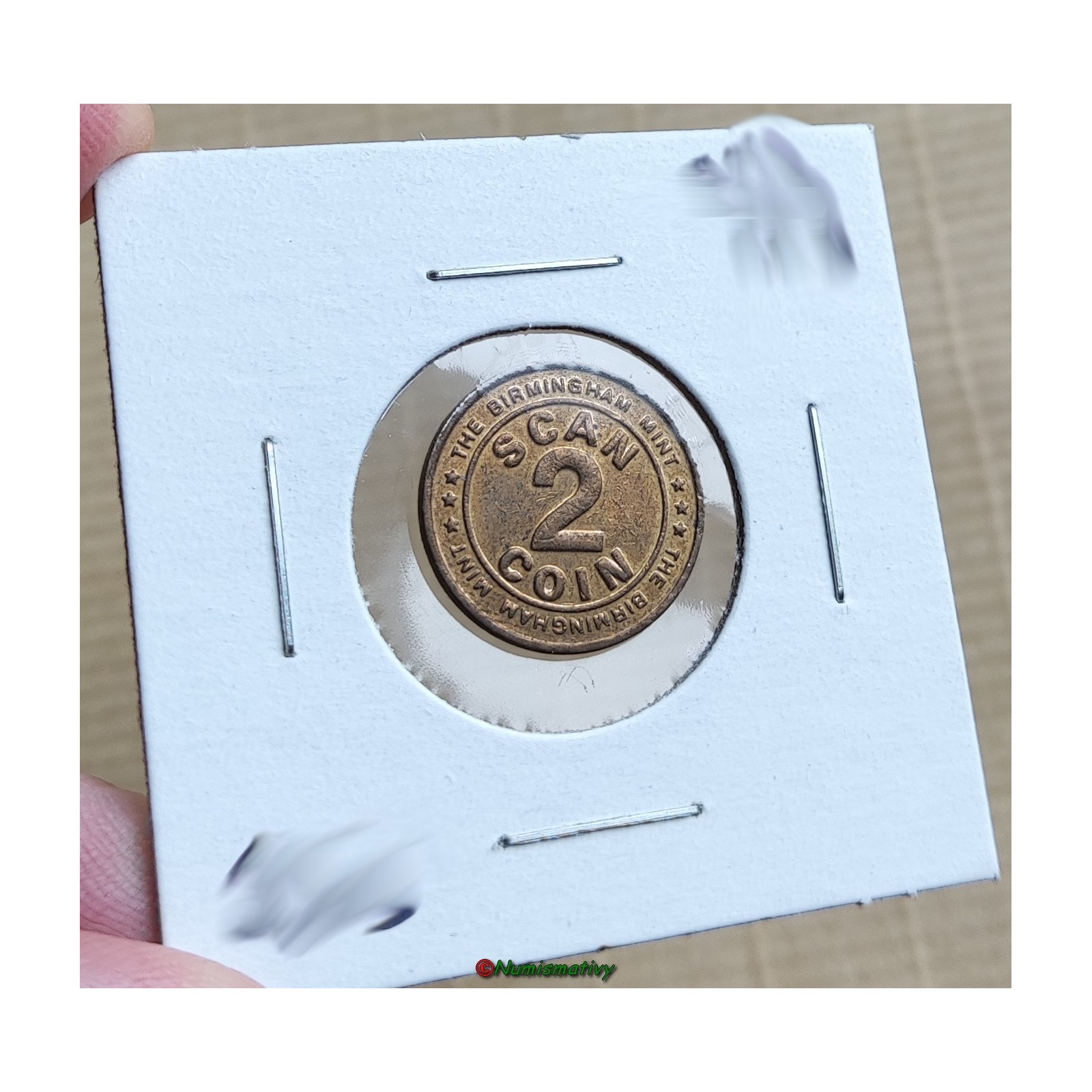 scancoin 2 scan coin Birmingham EURO €