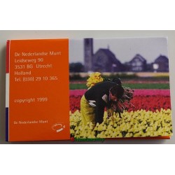 Coffret mini 1999 BU Pays-Bas boitier brillant universel