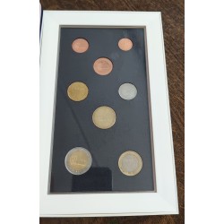 coffret €  essai de frappe monétaires 8 pièces EURO Monnaie de Paris