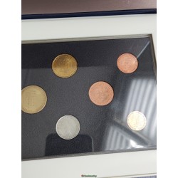 coffret €  essai de frappe monétaires 8 pièces EURO Monnaie de Paris