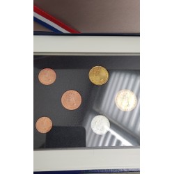 coffret €  essai de frappe monétaires 8 pièces EURO Monnaie de Paris