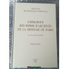 2 Catalogue des fonds d'archives de la Monnaie de Paris tome 1 & 2