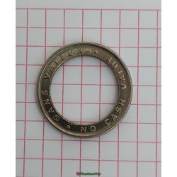 essai de frappe monétaire tranche 2 € EURO France double face couronne