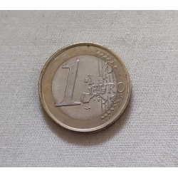 fauté erreur de flan insert non magnétique 1 EURO 2002 Irlande € error