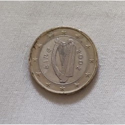 fauté erreur de flan insert non magnétique 1 EURO 2002 Irlande € error