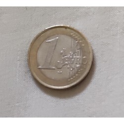 fauté erreur de flan insert non magnétique 1 EURO 2002 Irlande € error