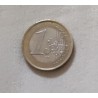 fauté erreur de flan insert non magnétique 1 EURO 2002 Irlande € error