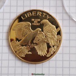 médaille USA Liberty The united states of America in cod we trust