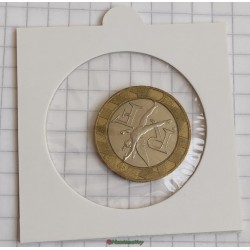 10 francs Génie de la liberté 1989 variété à 13 cannelures variante bastille