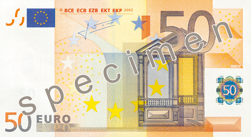 Billets en euros : des portails, des fenêtres et des ponts