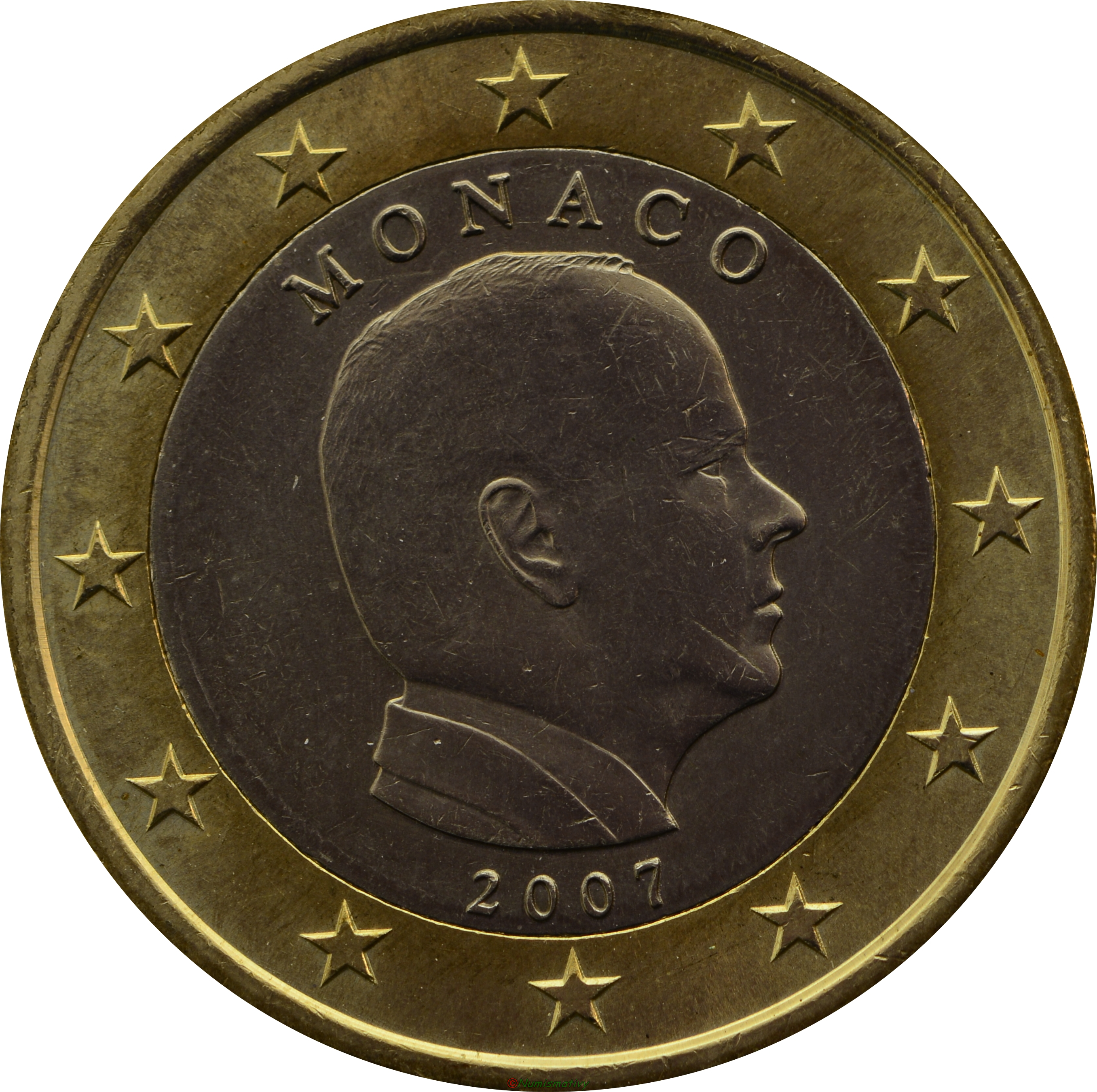 Euro Fauté – 1 Euro Grèce 2007 – La Monnaie