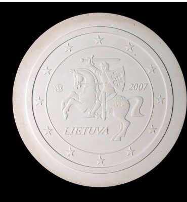 Model of the national side of euro coins, 2004, 2nd place, created by Giedrius Paulauskis