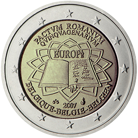 dessin commémoratif des pièces de deux euros